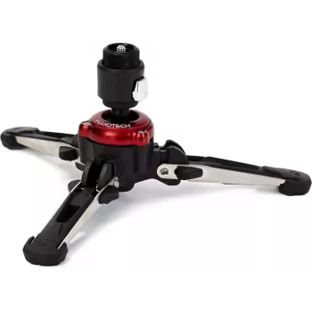 Manfrotto MVMXPROBASE Fluid-jalustajalka FLUIDTECH 3D-liikkeellä XPRO-jalustoille, musta