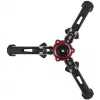 Manfrotto MVMXPROBASE Fluid-jalustajalka FLUIDTECH 3D-liikkeellä XPRO-jalustoille, musta