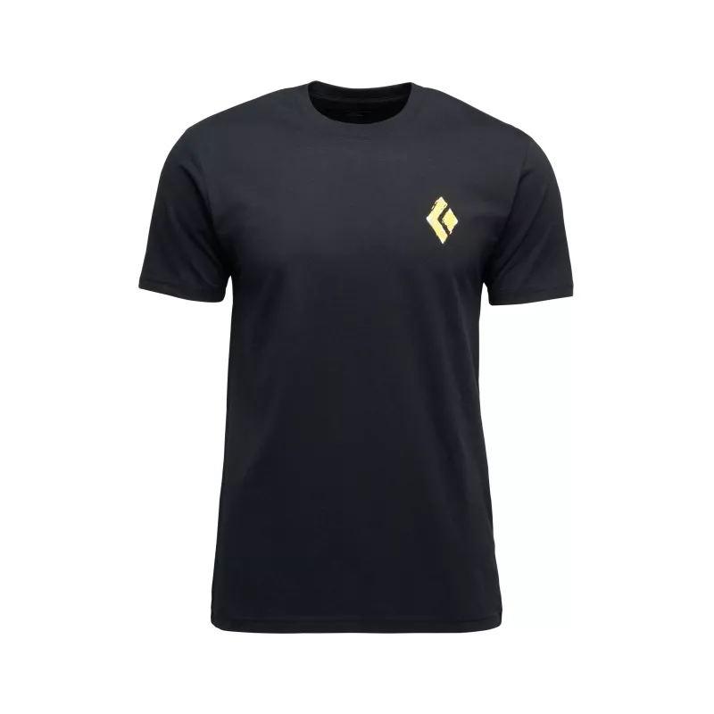 Black Diamond Shredded SS Tee miesten luomupuuvillainen t-paita
