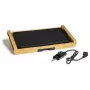 Melchioni Bamboo Grill sähköinen pöytägriili 1800 W ruskea 37x27 cm tarttumaton irrotettava levy
