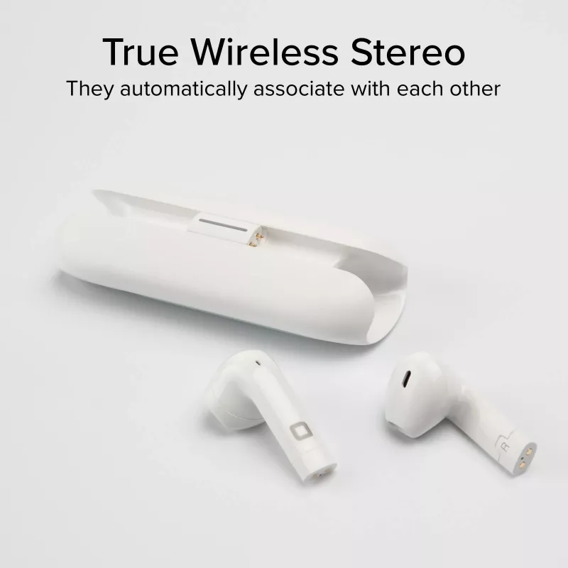 SBS Nu Blade True Wireless -nappikuulokkeet (TWS), valkoinen (TEEARTWSBLADEBTW)