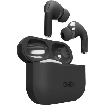 SBS Air Kab Max TWS-nappikuulokkeet langattomalla latauskotelolla, musta (TEEARTWSPMAXBTK)