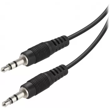 Vivanco äänikaapeli 3.5 mm – 3.5 mm 1.5 m (VVAJACK15MMK)
