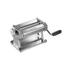 Marcato Atlas 150 Roller Premium käsikäyttöinen pastakone, kromattu teräs, 150 mm telat, 10 paksuusastetta, hopea