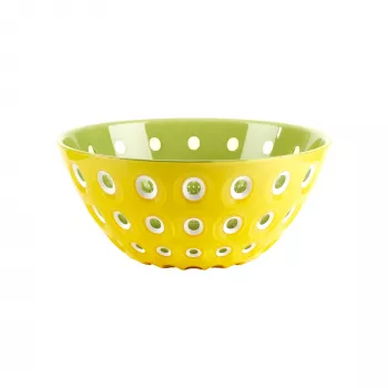 Guzzini Le Murrine tarjoilukulho 25 cm sahraminkeltainen/valkoinen/vedenvihreä