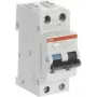 ABB 2CSR275180R0165 vikavirtasuojakytkin 1P+N 16A C-käyrä 30mA AC Type 6kA 2 moduulia DS201
