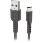 SBS USB–microUSB-kaapeli 1 m, musta (LTHL200)