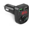 SBS TECARFM2USB Bluetooth FM-lähetin handsfree-toiminnolla ja kahdella USB-latausliitännällä