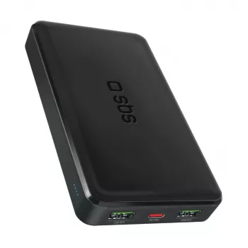 SBS TTBB10000FASTPD20K 10000mAh Power Delivery 20W varavirtalähde musta
