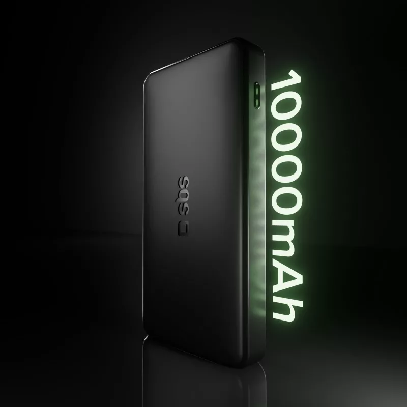 SBS TTBB10000FASTPD20K 10000mAh Power Delivery 20W varavirtalähde musta
