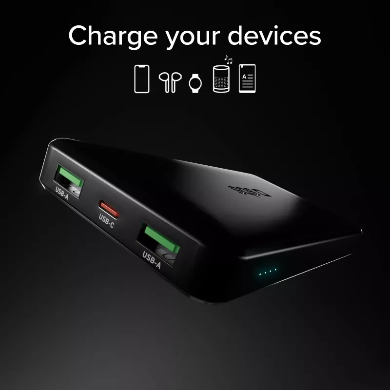 SBS TTBB10000FASTPD20K 10000mAh Power Delivery 20W varavirtalähde musta