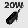 SBS TETRBB5000PD20 5000 mAh 20W Power Delivery varavirtalähde musta