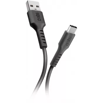 USB–USB-C-kaapeli SBS 1 m, Black (TECABLEMICROC10K)