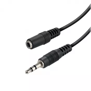 Vivanco VVAXJACK15MFK 3,5 mm audion jatkokaapeli 1,5 m musta