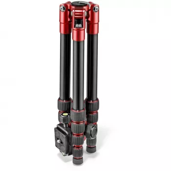 Manfrotto Element Traveller 5-osainen alumiinijalusta kuulapäällä, punainen