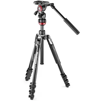 Manfrotto BEFREE Live Lever hiilikuituinen videokalustosarja nestepäällä