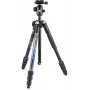 Manfrotto MKELMII4BL-BH Element MII 4-osainen alumiinijalusta kuulapäällä, sininen