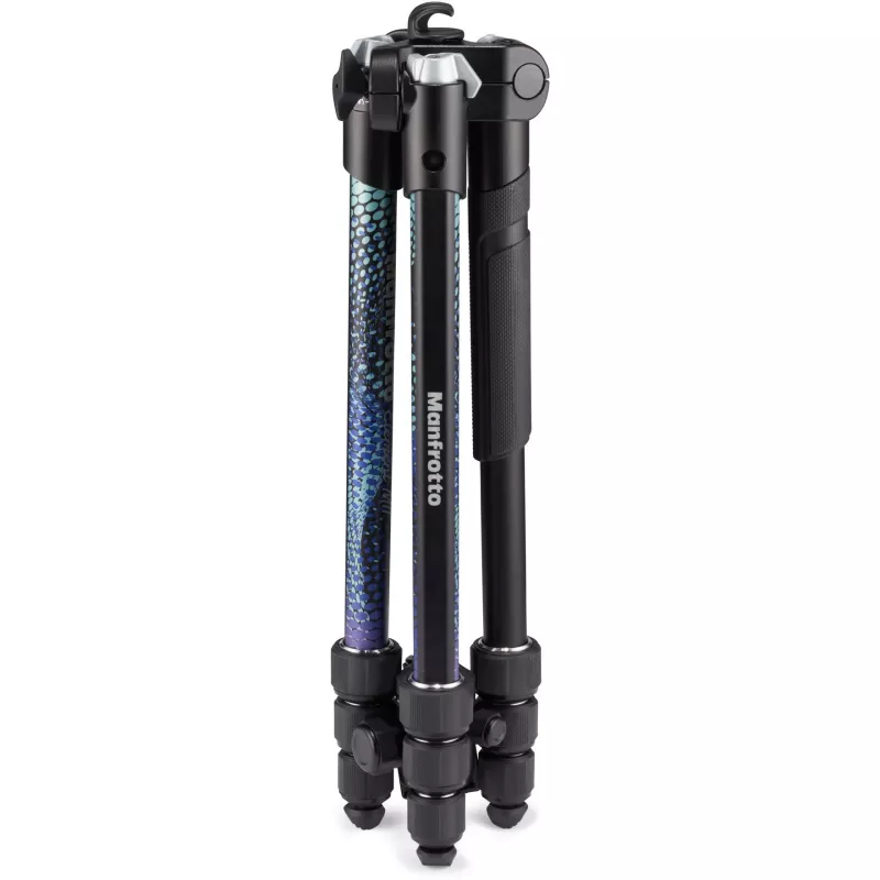 Manfrotto MKELMII4BL-BH Element MII 4-osainen alumiinijalusta kuulapäällä, sininen