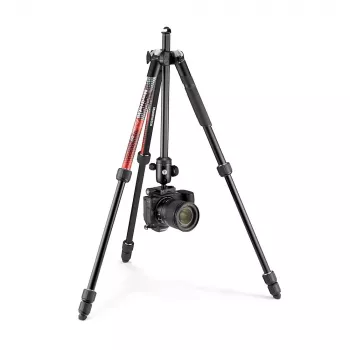 Manfrotto MKELMII4RD-BH Element MII 4-osainen alumiinijalusta kuulapäällä, punainen