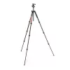 Manfrotto MKELMII4RD-BH Element MII 4-osainen alumiinijalusta kuulapäällä, punainen