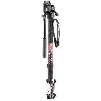Manfrotto Element MII -videokolmijalka 400-nestepäällä, alumiini, musta