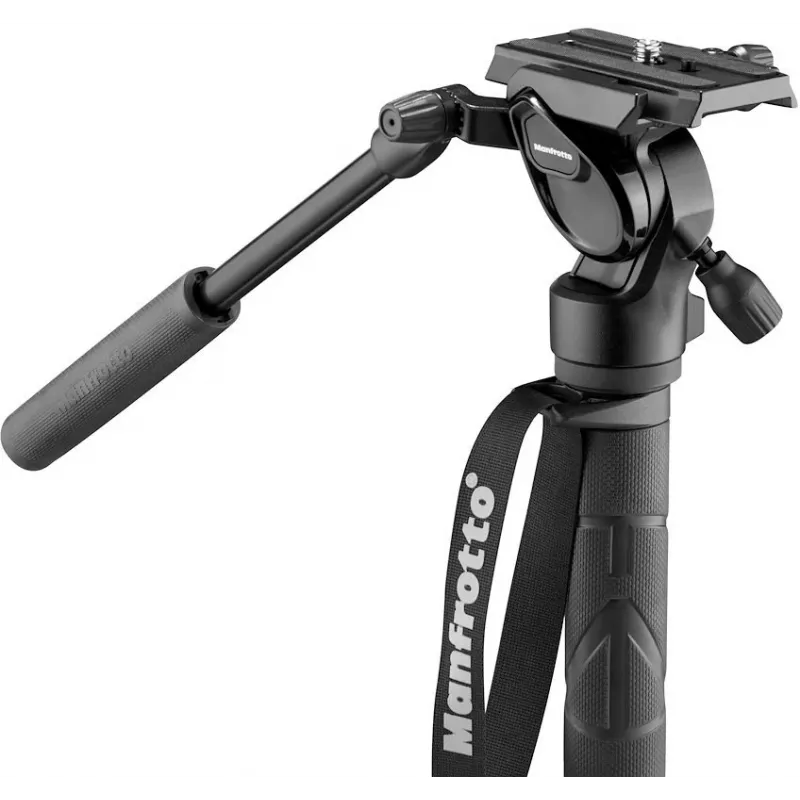 Manfrotto Element MII videoyksijalka 400 Series -nestepäällä, alumiini (MVMELMIIA4LIVE)