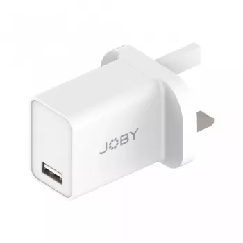 USB-A-seinälaturi, UK, Joby 12W (2,4A) (JB01804-BWW)