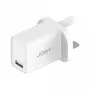 USB-A-seinälaturi, UK, Joby 12W (2,4A) (JB01804-BWW)