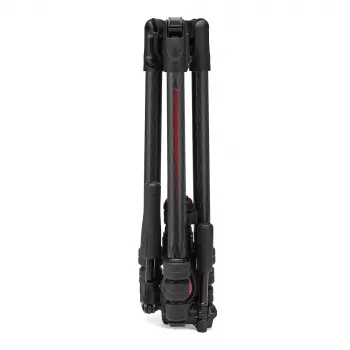 Manfrotto MKBFRTC4GTFB-3W Befree GT hiilikuitumatkakolmijalka 3-tie-nestepäällä, twist-lukot, 10 kg kantavuus, 164 cm enimmäiskorkeus, musta