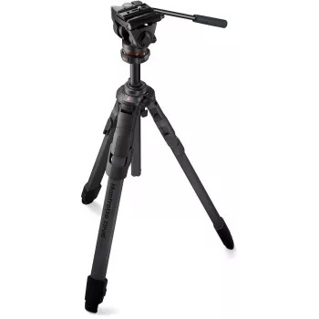 Manfrotto ONE -hiilikuitujalustasarja 500X-nestepäällä (MKONEC-500X)