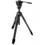 Manfrotto ONE -hiilikuitujalustasarja 500X-nestepäällä (MKONEC-500X)