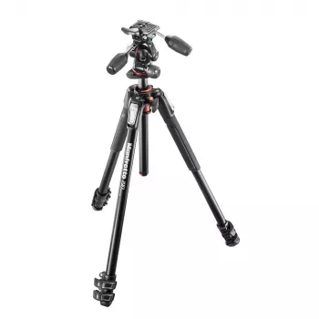 Manfrotto MK190XPRO3-3W alumiinijalusta 3-tie-nivelsuuntaajalla