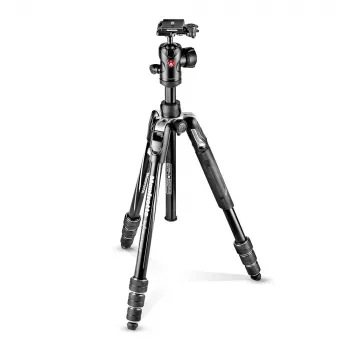 Manfrotto MKBFRTA4BK-BH Befree Advanced matkajalusta kuulapäällä, musta