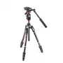 Manfrotto MVKBFRTC-LIVE hiilikuituinen videojalustasarja Befree Live -nestepäällä