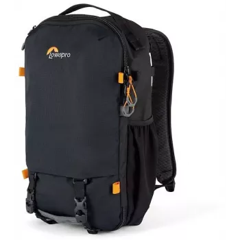 Lowepro Trekker LT BP 150 AW kamerareppu, musta, 20L, kierrätetty kangas, takakautta pääsy, AW-suojakotelo, kannettavan ja tabletin lokerot, jalustakiinnitys