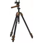Manfrotto ALPHA S.H.O.T. Grip PRO Kit Carbon, jalusta kahvapäällä, 8 kg (MK-R05-SD)