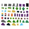 LEAN TOYS Magnetic Blocks Pixels Cubes Square World 100 kpl