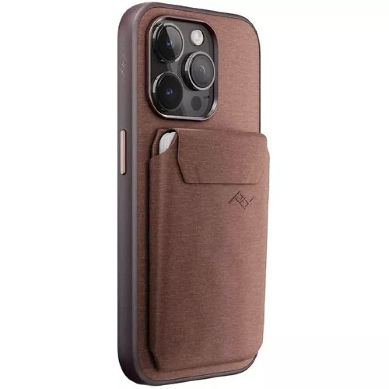 Peak Design Mobile Wallet Slim -lompakko, Redwood (M-WA-AA-RD-1)