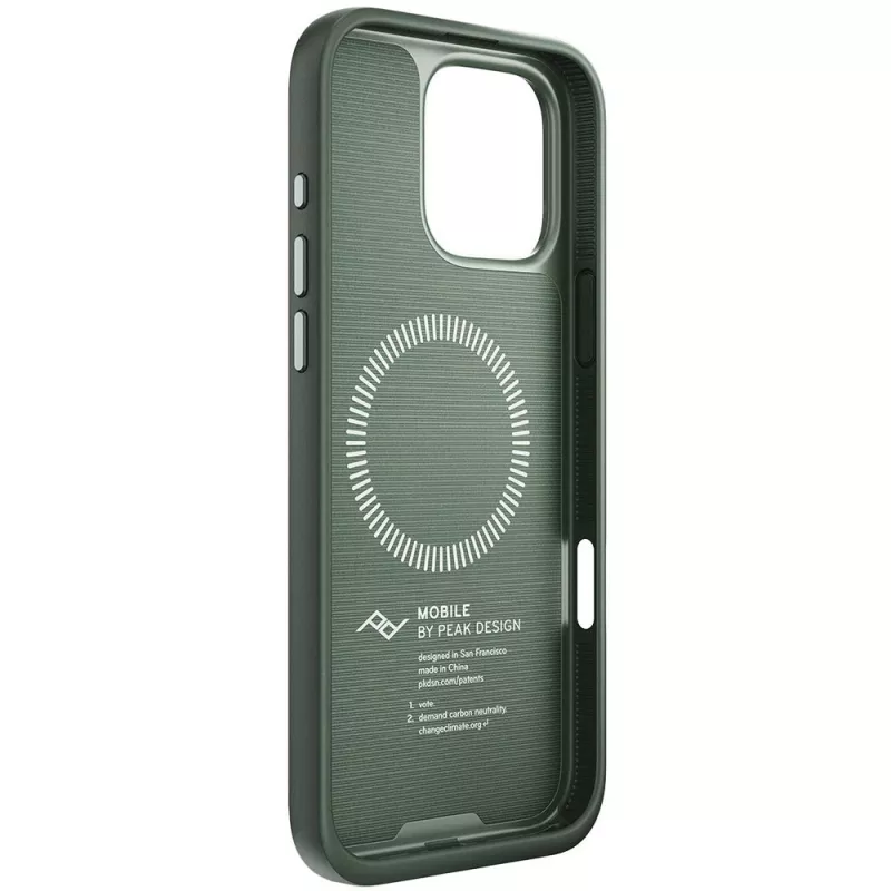 Kuori Peak Design Mobile Everyday Loop Case Apple iPhone 16 Pro Max:lle, Sage (M-LC-BV-SG-1)