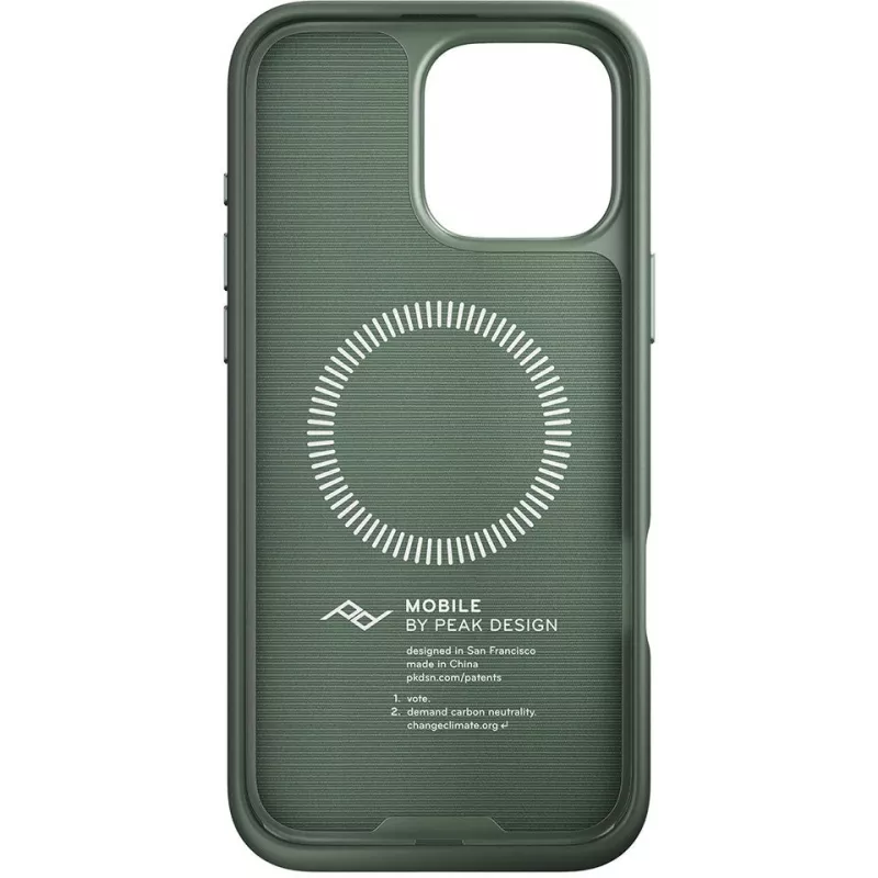 Kuori Peak Design Mobile Everyday Loop Case Apple iPhone 16 Pro Max:lle, Sage (M-LC-BV-SG-1)