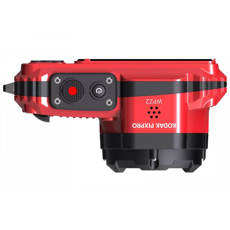 Kodak WPZ2RD6 punainen 16,35 MP vedenkestävä Wi-Fi-kompaktikamera
