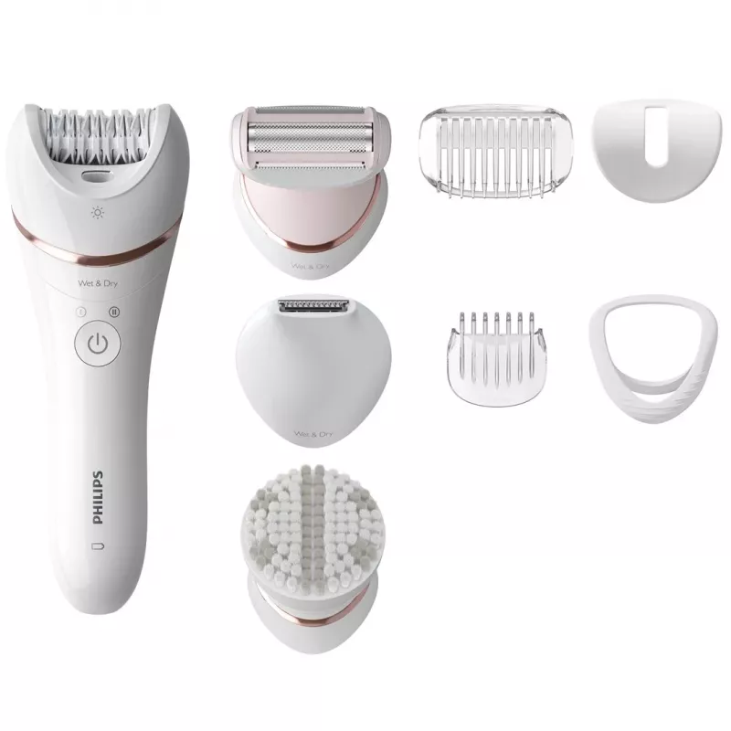 Philips 8000 Series epilaattori BRE735/00 märkä- ja kuivaepilaattori