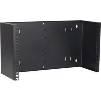 DSIT 6U 19 tuuman seinäasennettava avoin räkkikehys, kiinteä, 180 mm syvyys, musta (DS-WMB6-S)