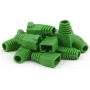 DSIT DANICOM RJ45 taittumissuojatulppa vihreä 10 kpl:n pakkaus