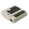 DSIT verkkokaapelitesteri RJ11 RJ12 RJ45 ISDN Cat5 Cat5e Cat6 Cat6a UTP STP LED-näytöllä