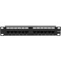 DSIT 10 tuuman 12-porttinen UTP CAT 6a patch-paneeli DS-10Patch6a-12UTP
