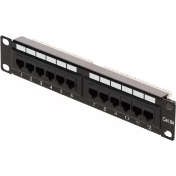 DSIT 10 tuuman 12-porttinen UTP CAT 6a patch-paneeli DS-10Patch6a-12UTP