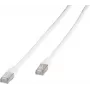 Vivanco Cat.6 F/UTP Ethernet-patchkaapeli, 2 m, valkoinen (VVITLANC620W)