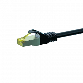 DSIT Cat.7 S/FTP PiMF RJ45 verkkopatch-kaapeli, 3m, musta