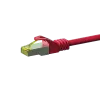 DSIT Cat.7 S/FTP PiMF verkkokaapeli RJ45 - 7,5 m punainen